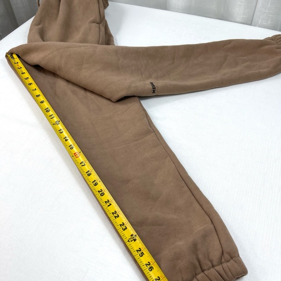MESHKI sweatpants joggers Charlie unisex COSY JOGGER LATTE BROWN track p… - Picture 5 of 7